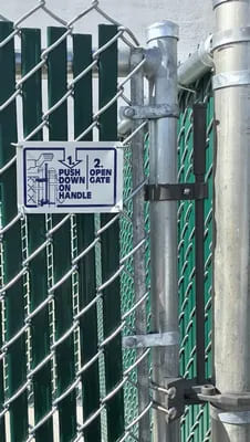 Dumpster Enclosure Fence