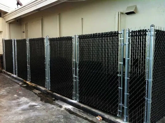 Dumpster Enclosure Fence