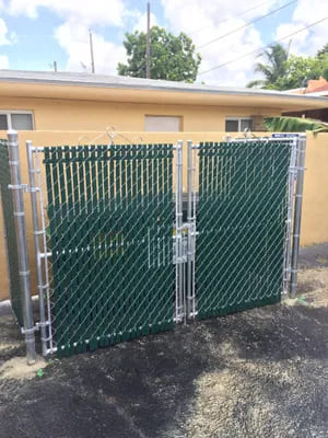 Dumpster Enclosure Fence