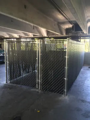 Dumpster Enclosure Fence
