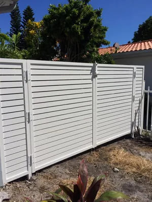 Horizontal Aluminum Fence
